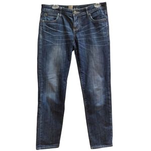 Kut From The Kloth Womens Sz 4 Style Catherine Boyfriend Wash Denim Blue Jeans